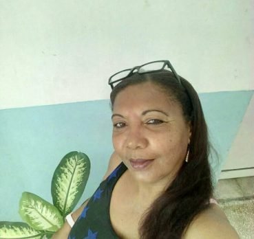Aleidis Montoya, 55 years old, Camaguey, Cuba